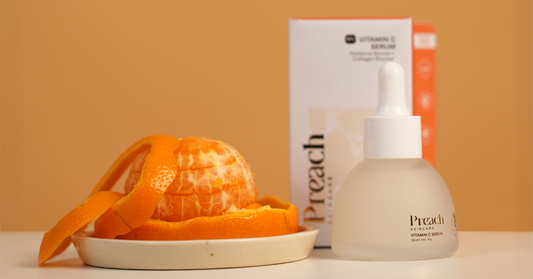 Transform Your Skin with Preach Skincare's 10% Vitamin C Face Serum