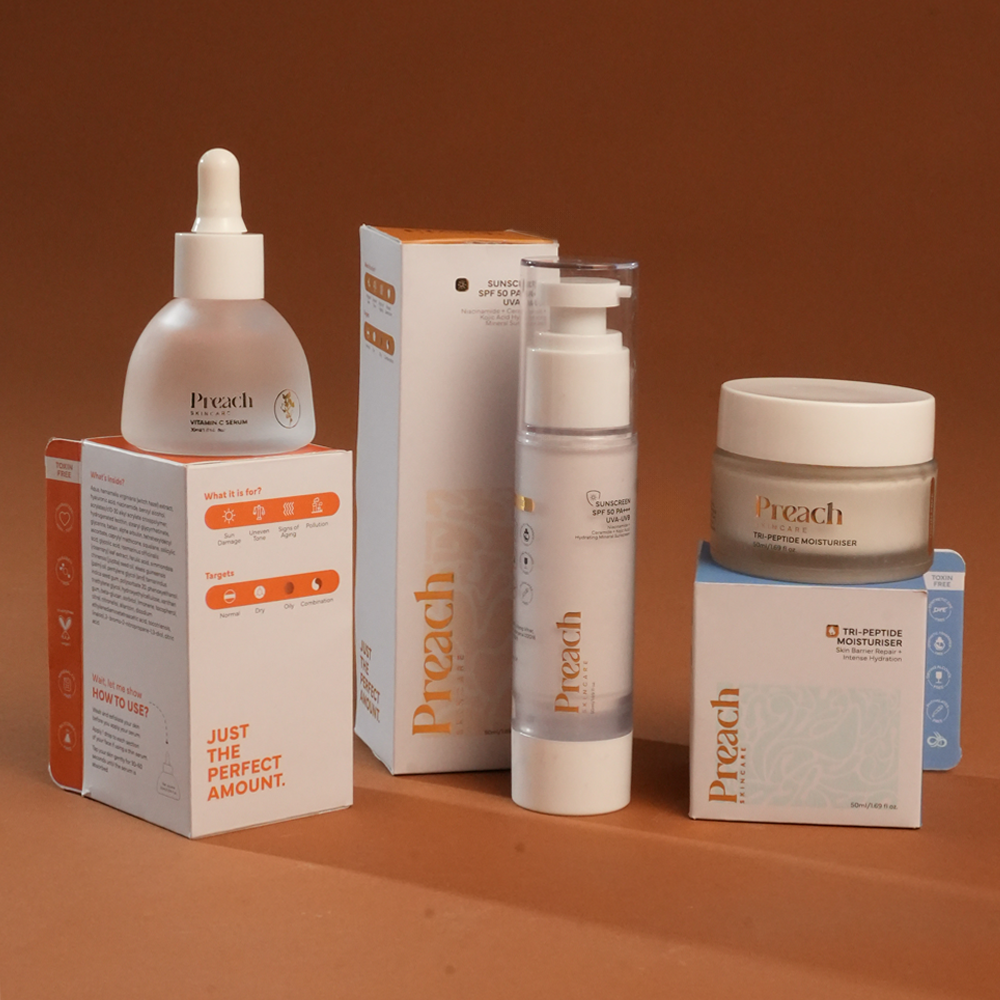 Expertcor Routine Kit Complete Glow | Repair | Protect — 3-Step Daily Skin Ritual Kit ...